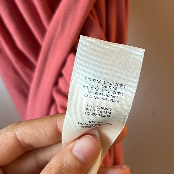 Aritzia Wilfred Saturn Mini Dress Drapey mini resort wrap dress - 2XS - Picture 9 of 10